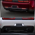 thumbnail image 4 of AJP Distributors Rear Bumper LED Reflector Lights Tail Brake Parking Lamps Pair Red Compatible/Replacement For Dodge Challenger 2015 2016 2017 2018 2019 2020 2021 2022 2023 15 16 17 18 19 20 21 22 23, 4 of 10