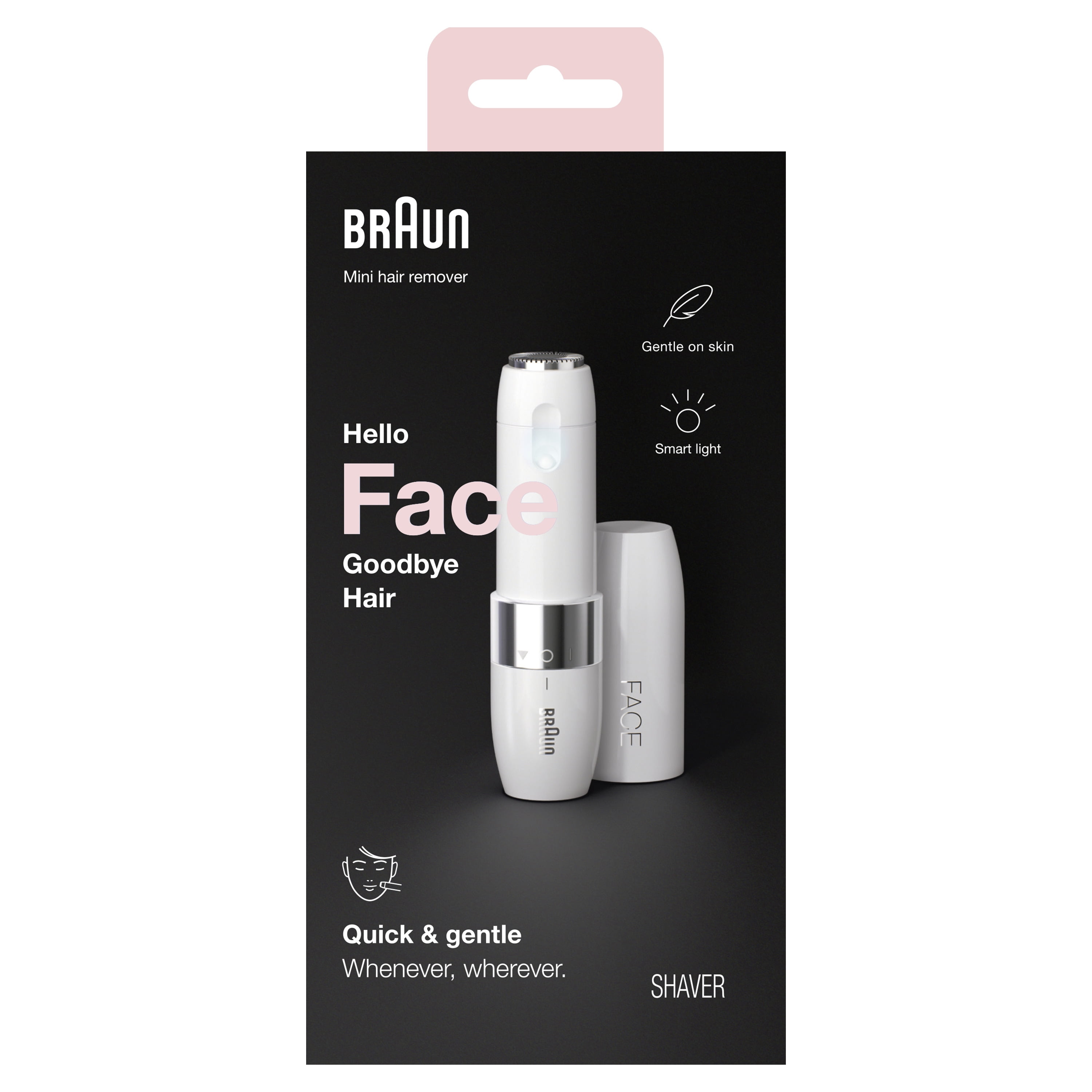 Braun Face Mini Electric Shaver for Women