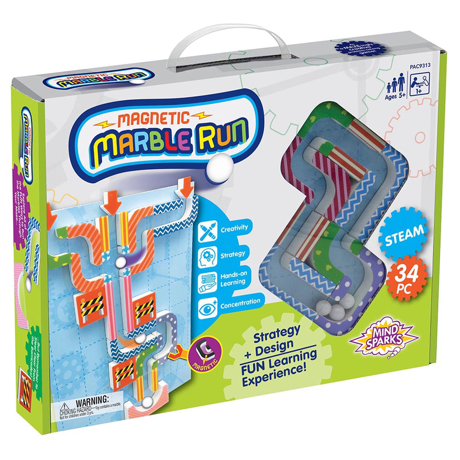 Games Hub Marble Run Mountain Fun Set New Uk Traditional Children Toys Racer 