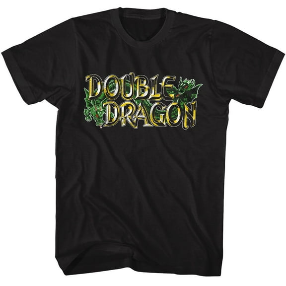 Double Dragon Logo Men's T Shirt