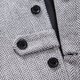 thumbnail image 4 of pstuiky Camisetas sin mangas para hombre, Chaleco informal de color liso con bolsillos y solapa para hombre Tops elegantes para mujer m, 4 of 7