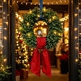 thumbnail image 3 of Solid Color Wreath Ribbon for Front Door Decor, Elegant Multi-Use Seasonal and Everyday Home Decoration Accessory, 3 of 5