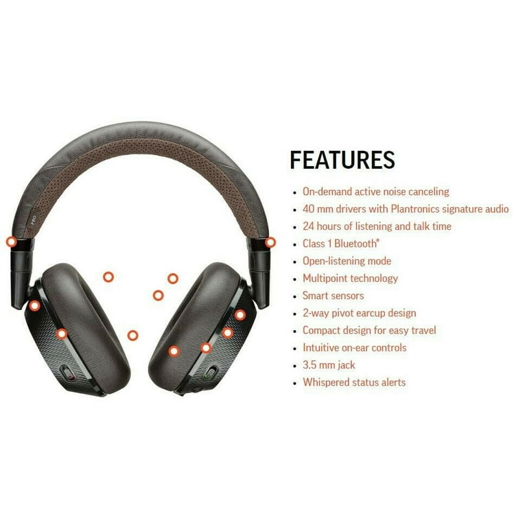 Plantronics Wireless Plantronics Backbeat Pro Headphones