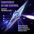thumbnail image 4 of VEATOOL G5 Wired USB Gaming Headset,7.1 Surround Sound Gaming Headphones,Vibrant RGB - Game/Chat Balance, Over Ear Headphones with Noise Canceling Mic for PC, PS5/PS4, Laptop, Mac, 4 of 8