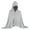 Gray, variant on Sun Protection Poncho Hooded Cooling Cape UV Protection Lightweight Foldable Beach Cover Windproof Sun-proof Cloak