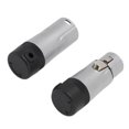 thumbnail image 1 of Conector de Soldadoura de Soldadoura XLR, Adaptador de Soldadoura de Micrófono Xlr Abs de Aleació de Zinc Chapado en Oro para Grabar, 1 of 7