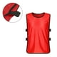 thumbnail image 3 of Chalecos deportivos rojos para fútbol, baloncesto, fútbol y voleibol: camisetas de entrenamiento de práctica para jóvenes y adultos, pecheras, talla única, 3 of 8