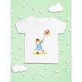 thumbnail image 3 of Girl With Balloons T-Shirt Infant -Image by Shutterstock,  12 Months, 3 of 4