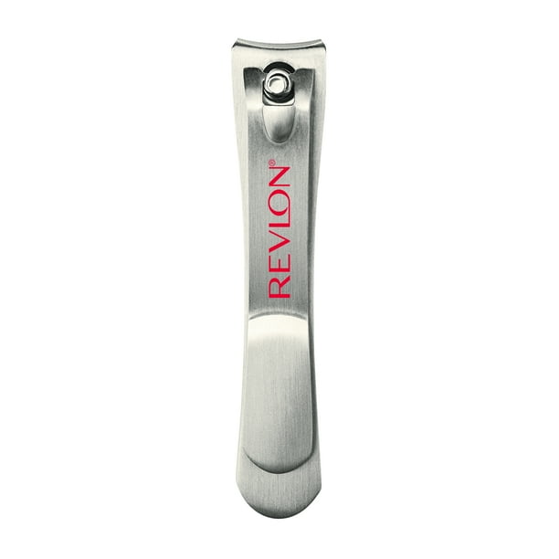 Revlon CatchAll Nail Clipper with Catcher, Stainless Steel Non