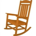 thumbnail image 2 of POLYWOOD Presidential Rocking Chair in Tangerine, 2 of 2