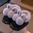 thumbnail image 2 of Gvdentm Slippers for Toddler Girls Kids Slippers Full Wrapped Toddler Slippers Boys Girls Comfortable Winter House Shoes(Toddler/Little Kid/Big Kid)(Black,11), 2 of 8