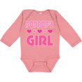 thumbnail image 3 of Inktastic Poppop Girl Granddaughter Girls Long Sleeve Baby Bodysuit, 3 of 5