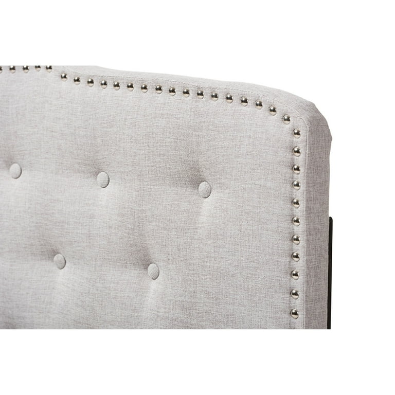 Baxton Studio Lucy Modern and Contemporary Greyish Beige Fabric Full Size Headboard Baxton Studio Lucy Modern and Contemporary Greyish Beige Fabric Full Size Headboard