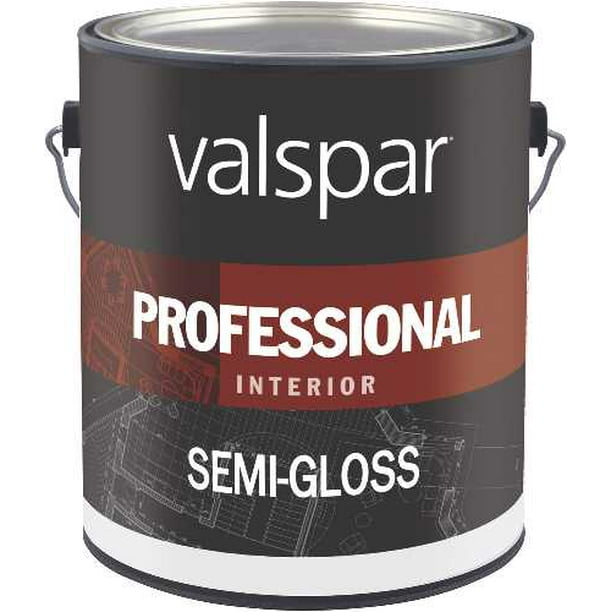 Interior High Hide Latex Paint White Semi Gloss, Gallon