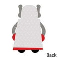 thumbnail image 5 of Big Dot of Happiness Gear Up Robots - Shaped Thank You Cards - Birthday Party or Baby Shower Thank You Note Cards with Envelopes - Set of 12, 5 of 7