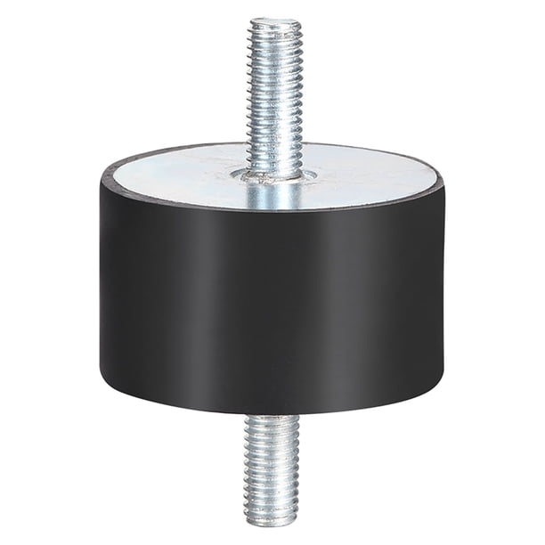 Montajes de Aislador de Vibración de Goma D60 x H35 Amortiguador con perno M10 x 27mm