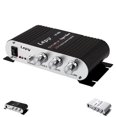 thumbnail image 4 of Sidaley Mini amplificador de potencia para coche, reproductor Digital HiFi estéreo, USB, SD, MP3, Mp4, altavoz para PC, motocicleta, hogar, Super 20Wx2, Electrónica negro, 4 of 6