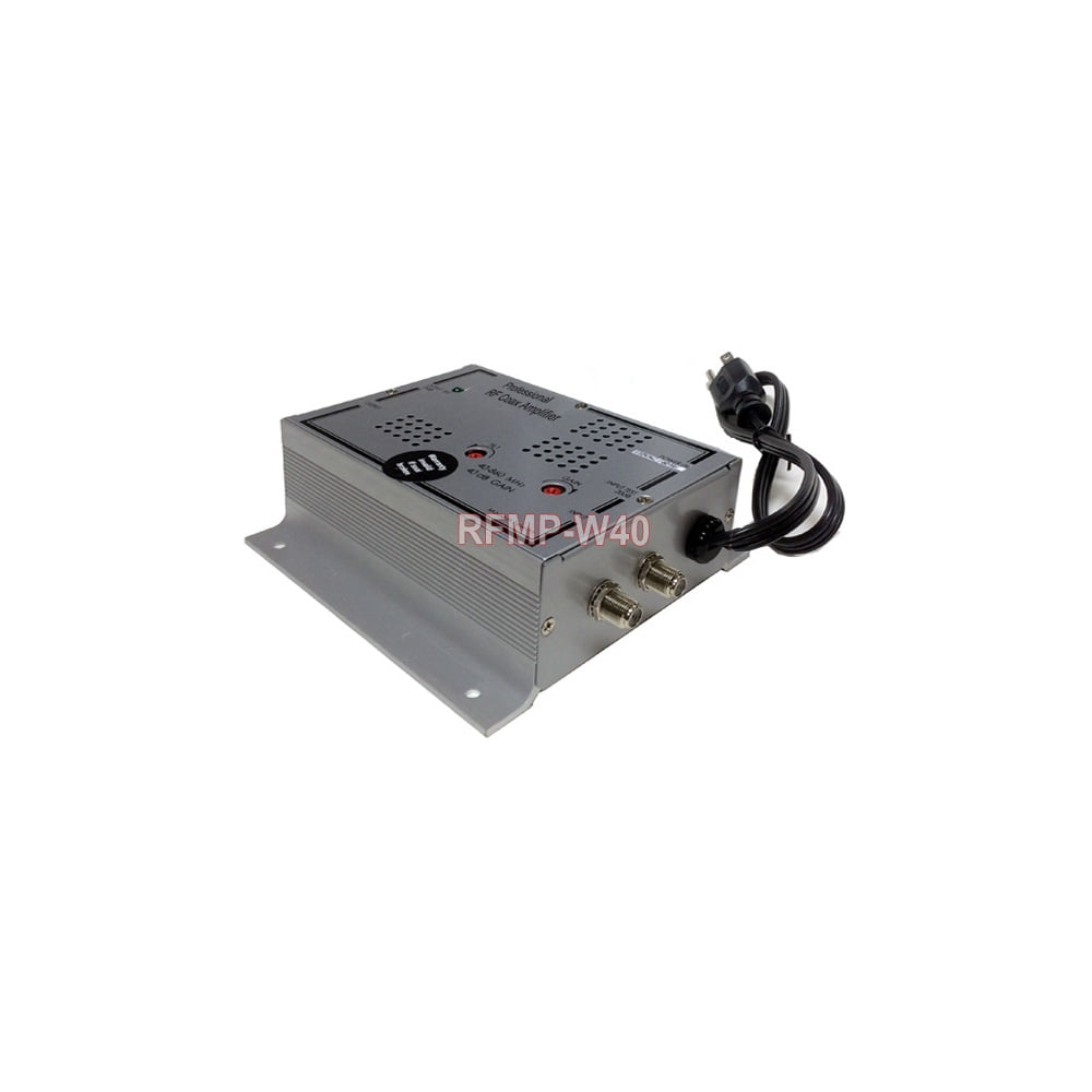 Professional RF Cable TV Signal Amplifier With High 40dB Gain