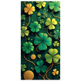 thumbnail image 2 of Lucky Clover Coin Pattern St Patrick's Day Party Backdrop Banner Wall Decor Green Shamrock Leaf Decoration Photography Props Background Festive Event, 2 of 4