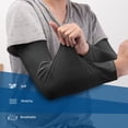 thumbnail image 4 of Two Pairs of Versatile UPF 50 Cooling Sports Arm Sleeves for All Seasons, 4 of 5