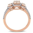thumbnail image 4 of Everly Women's Morganite 14K Rose Gold Engagement Ring, 4 of 8