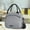 Gray-B, variant on Onekawa Lunch Bag, Insulated Lunch Box for Women,Reusable Tote Lunch Box,Cooler Lunch Container for Work, Travel, Outdoor,Grey