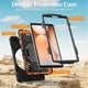thumbnail image 4 of Funda para Samsung Galaxy Tab A9, Funda Protectora de Silicona Anti-caída + Capa de PC con Asa, Soporte, Correa para el Hombro, Resistente a Golpes, Tres Pruebas, Funda Protectora para Tablet, Negro,, 4 of 10