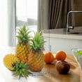 thumbnail image 2 of Artificial Pineapple Fake Fruits Model Faux Simulation Lifelike for Summer Home Cabinet Table Party Kitchen Decor Realistic Photography Prop - 9.3 inch, 2 of 3