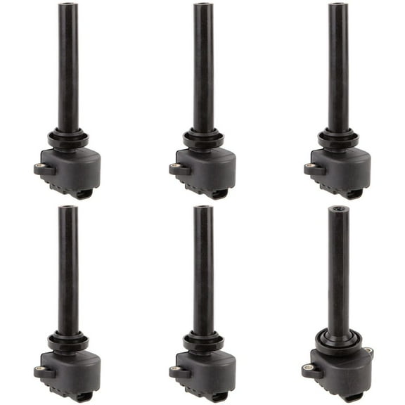 Ignition Coil Set For Isuzu Trooper Rodeo Axiom & Honda Passport - Set of 6 - BuyAutoParts