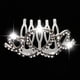thumbnail image 3 of de de imitación de princesa novedosa para regalos de de s pequeñas Plata Soledad Princesa Tiara Crown con peine, 3 of 9