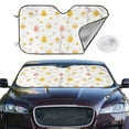thumbnail image 2 of Haiem Funny Chicken Car Windshield Sun Shade - Blocks UV Rays Sun Visor Protector, Sunshade to Keep Your Vehicle Cool, Universal Fit SUV Van Sedan-Medium, 2 of 7