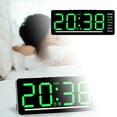 thumbnail image 1 of uhnmki Digital Alarm Clock Electronic Clock Functional LED Clock Children S Bedside Silent Clock 2.5x15.5x6.3cm, 1 of 6