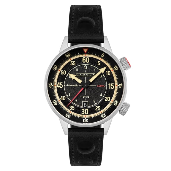 Cadola Rally Timer Stainless Steel 46mm Japanese Automatic Wristwatch CD-1059-01