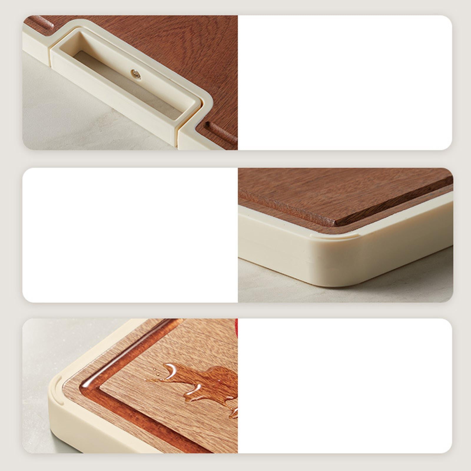 Baoblaze Chopping Board Decorative Wooden Cutting Board for Vegetables Bread Chopping