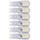 thumbnail image 4 of Bombilla LED G9 Regulable Protección Para Los Ojos Ahorro De Energía 3W 14 LED Iluminación De 360 ​​​​grados Para Lámparas De Araña Lámparas De Mesa Paquete De 6, 4 of 7