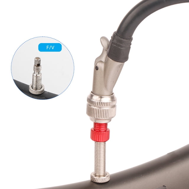 LJNYFDC Lightweight Bike Tire Pump Accessory Bicycle Valve Adapter Presta to Schrader Converter Rustproof Durable Air Compressor Tool for Bicycles