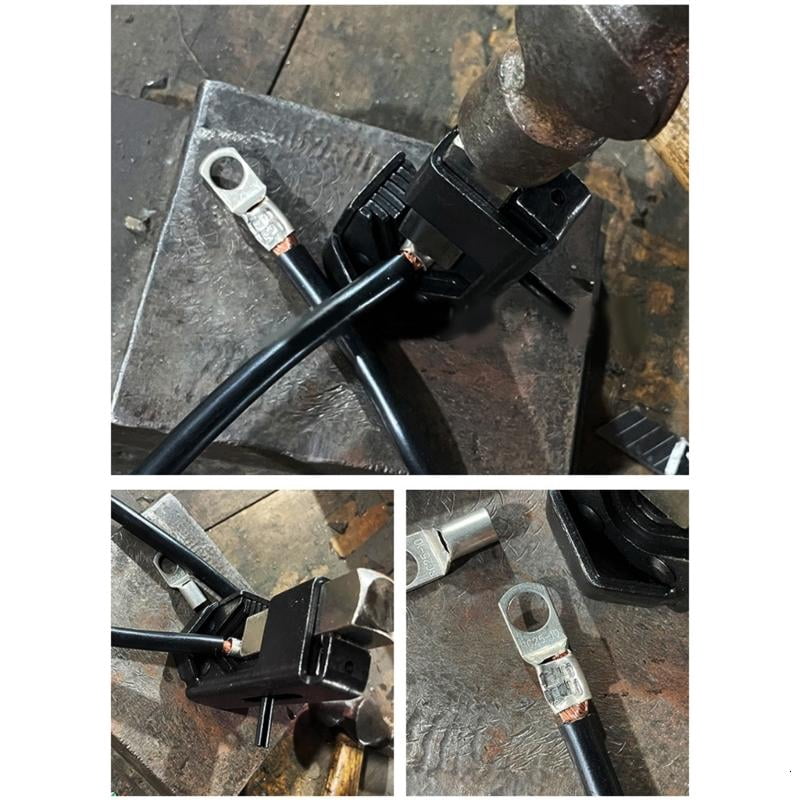 Hammer Lug Crimper Tool for Battery Terminals Wire Welding Cable Crimping Plier