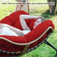 thumbnail image 7 of Outdoor Rocking Chair Cushions 6.3" Thick, Waterproof Papasan Chair Cushion, Fade-Resistant Patio Egg Lounge Chair Cushions for Indoor Outdoor Garden, Porch, Balcony, 7 of 7