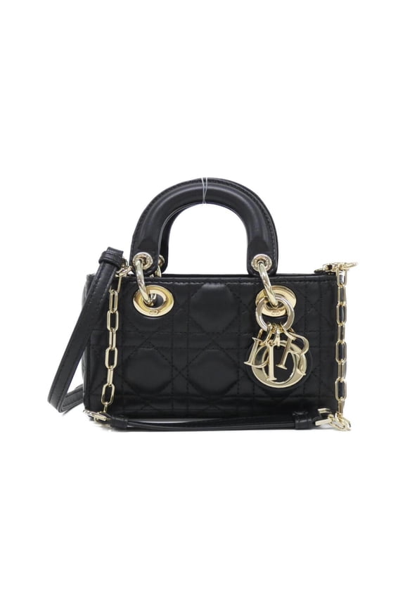 Pre-Owned Christian Dior Lady D-Joy Micro S0910ONGE Handbag