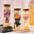 thumbnail image 4 of Tnobhg Preserved Flower Glass Wishing Bottle Eternal Rose Flower with LED Light Romantic Gift for Lover Friends, 4 of 8
