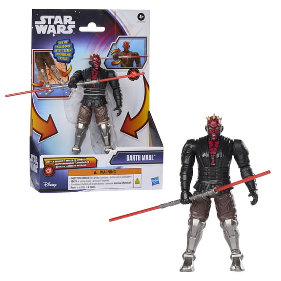 Star Wars Darth Maul Action FX Action Figure, Star Wars Toys (6")