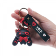 thumbnail image 1 of Keychain for Women Star-Moon Rabbit Key Ring Demon Rabbit Charm Lolita Bag Accessory Lovers Best Friend Gift, 1 of 4