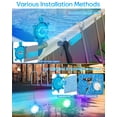 thumbnail image 3 of Lámpara submarina para piscina PRIORARE 22W RGB App Control IP68, 3 of 7