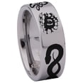 thumbnail image 3 of Snake Loop Tungsten Carbide Ring, 3 of 6