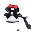 thumbnail image 5 of Linyer Puppy Harness Leash Set Dog Cat Escape Proof Collar Bowtie Breathable Suit Mesh Clothes Hauling Cable Easy Control Pet Vest Black/M, 5 of 8