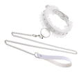 thumbnail image 1 of relayinert Collier Ras du Cou Style Gothique pour Déclaration de Mode, Blanc, 1 of 6