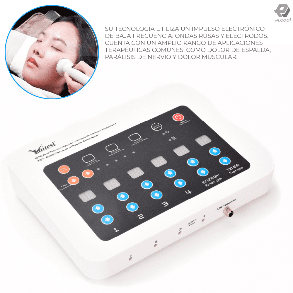 Ultrasonido Terapéutico Pitipa Ultrasonido Portatil JM1834 - Main Image