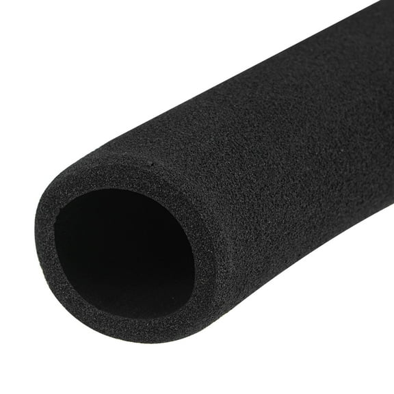 Uxcell Foam Grip Tubing Handle Grips 25mm ID 5mm Wall Thick 195mm Black