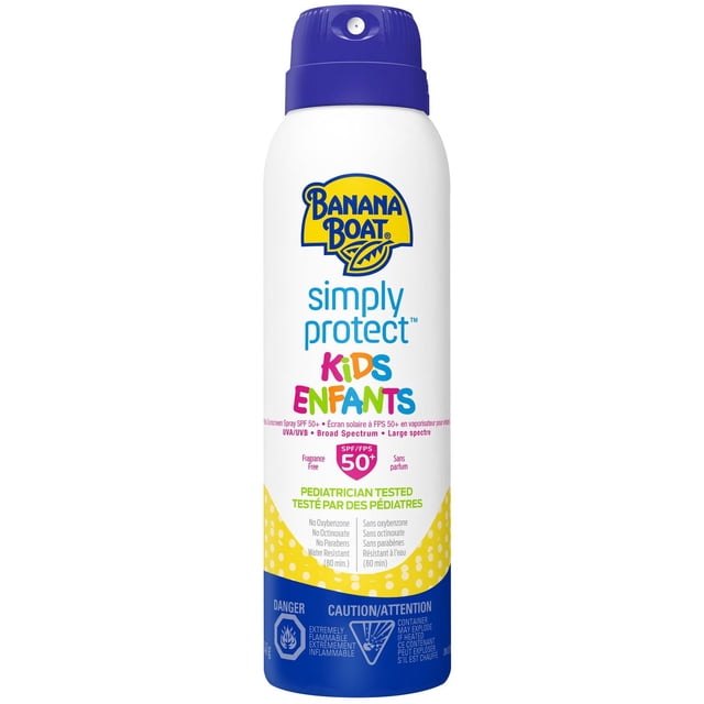 Banana Boat® Simply Protect™ Kids Sunscreen Spray SPF 50+