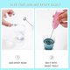 thumbnail image 2 of 3 pieces of epoxy resin stirrer handheld battery-powered epoxy resin stirrer electric tumbler stirre, 2 of 5